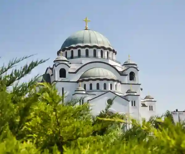 Stsava kirken i Beograd