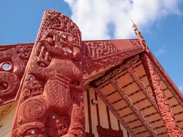 Maori hus i Rotorua