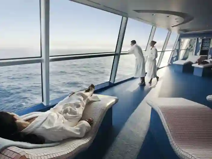 Spat Persian Garden på Celebrity Millennium