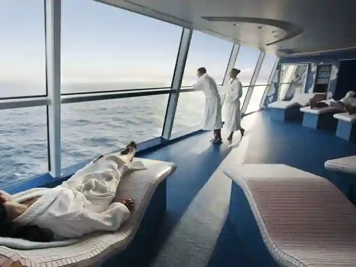 Spat Persian Garden på Celebrity Millennium