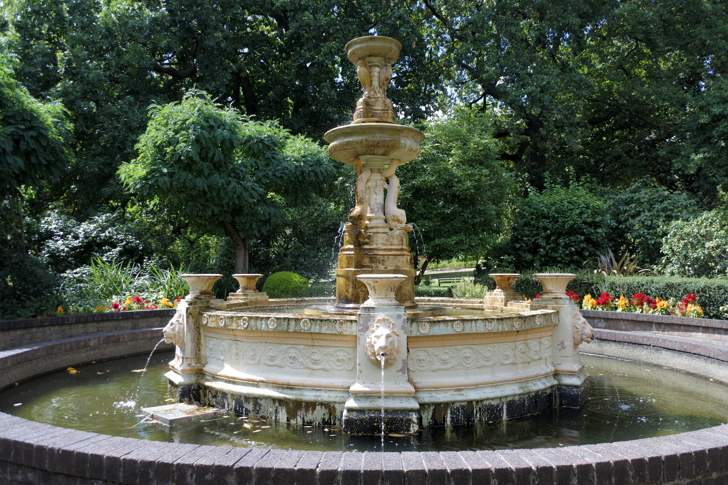 Viktoriansk fontæne i Launceston