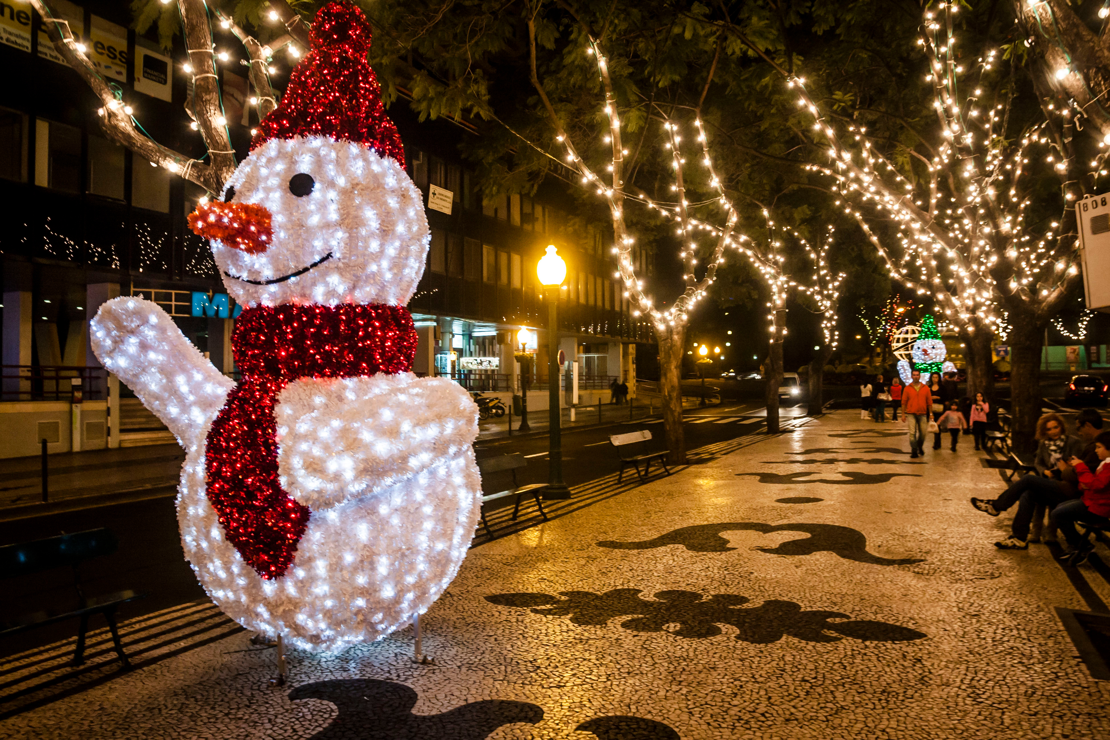 Julepyntet i Funchal