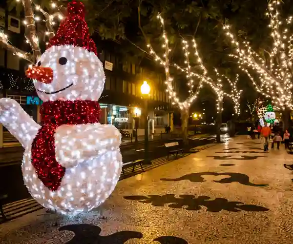 Julepyntet i Funchal