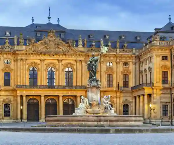 Barokkslottet i Würzburg