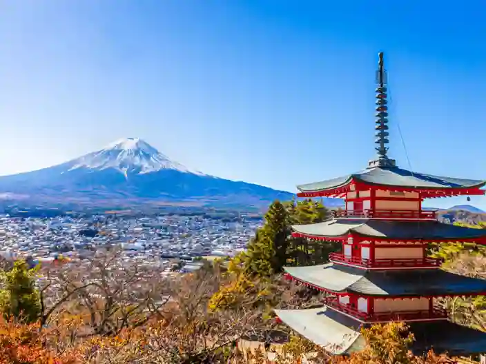 Chureito Red Pagoda I Tokyo