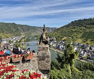 Utsikt fra Reichsburg Cochem