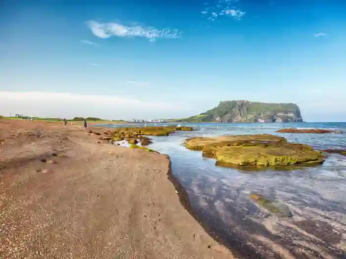 Den vulkaniska ön Jeju är en av Sydkoreas mest natursköna destinationer.