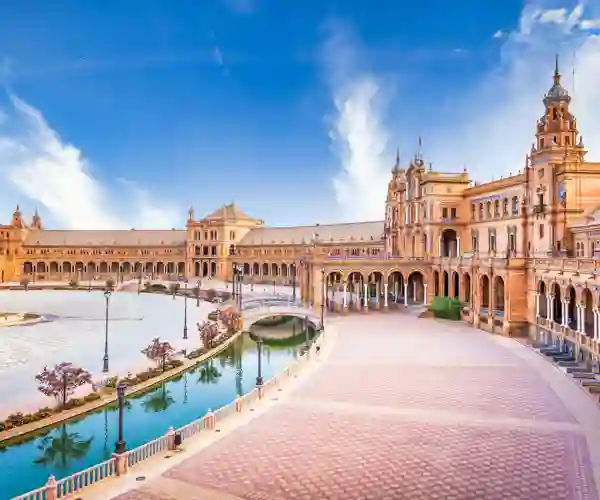 Plaza De España i Sevilla