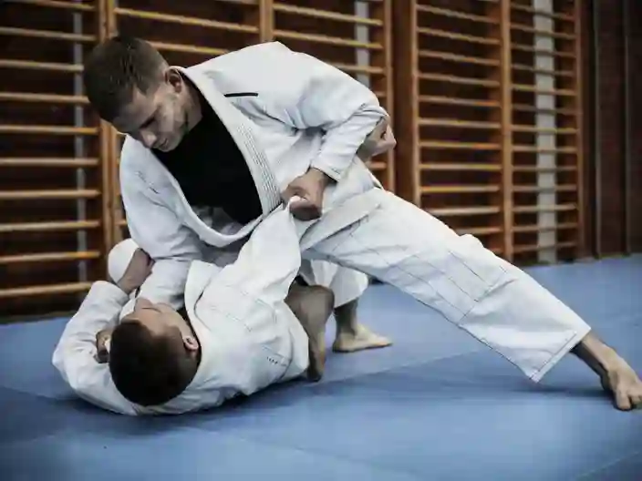 Judo-træning i Japan