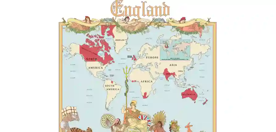 Det Britiske Imperium i slutningen af 1800-tallet