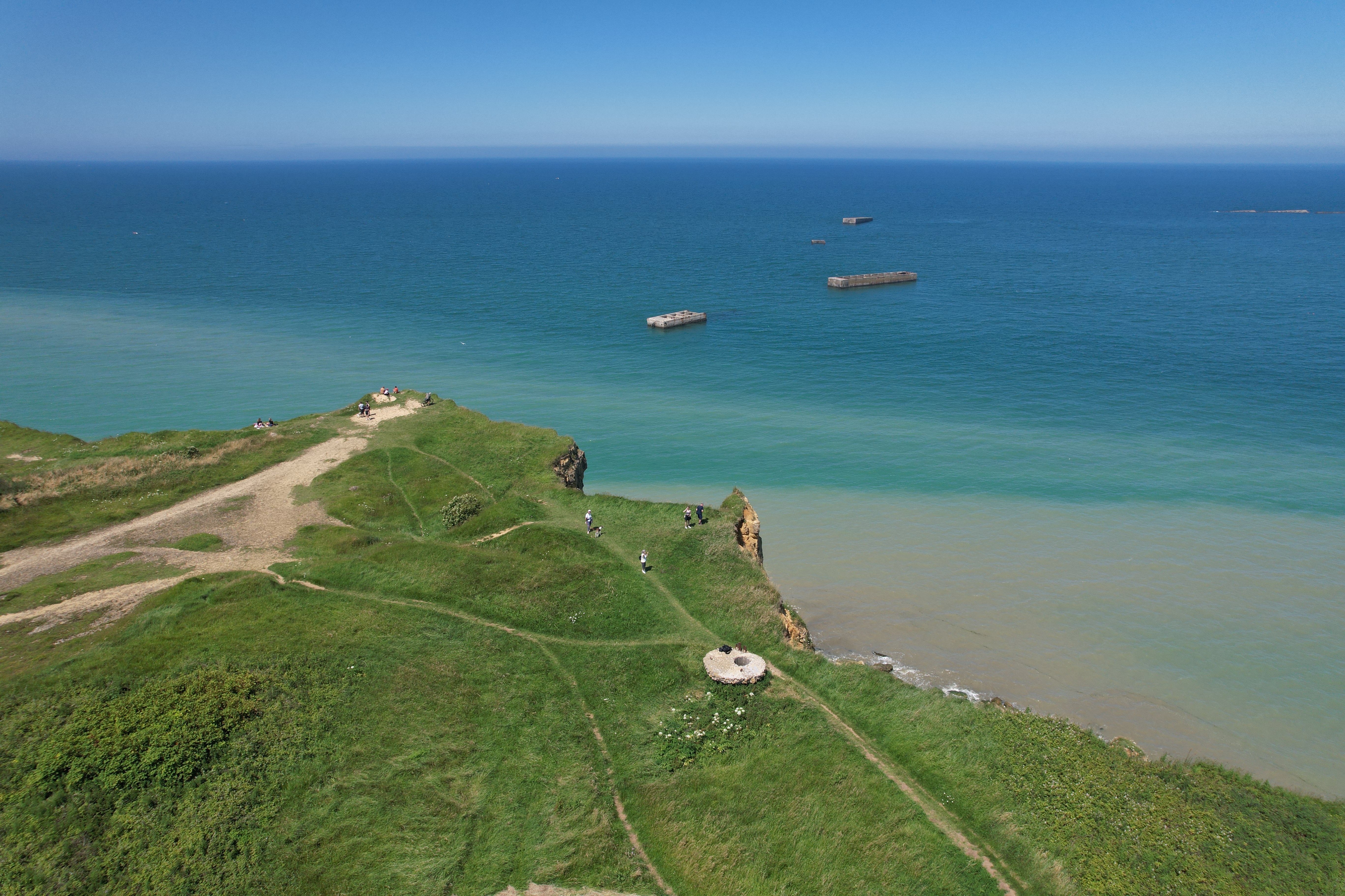 Mulberry Harbour Arromanches