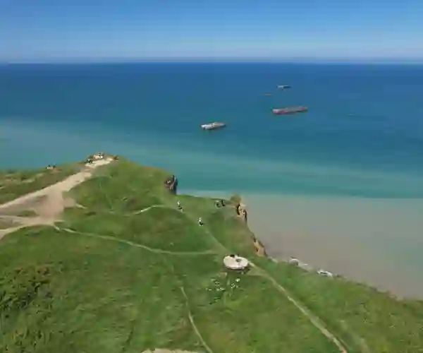 Mulberry Harbour Arromanches