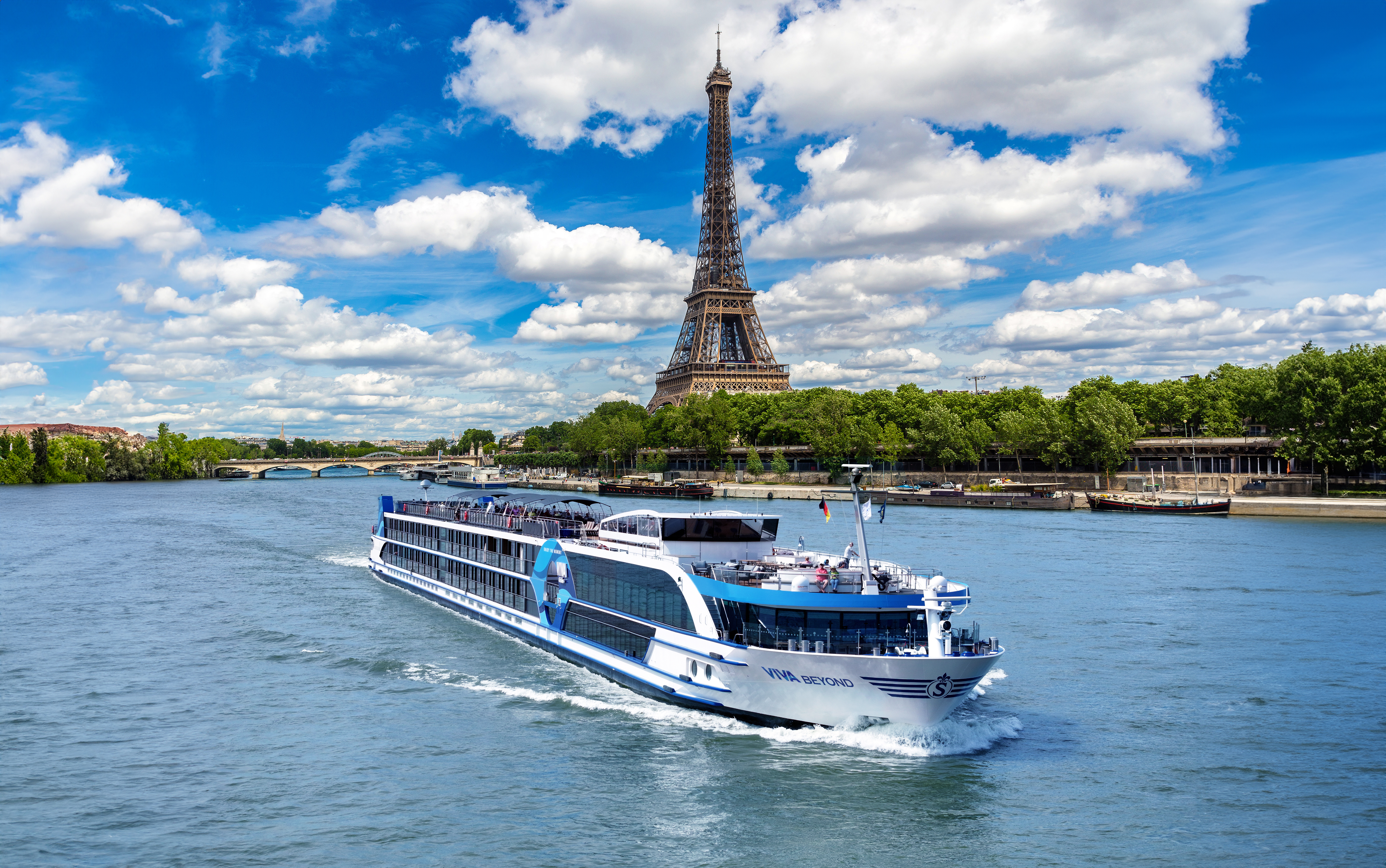 Viva Beyon på Seine i Paris