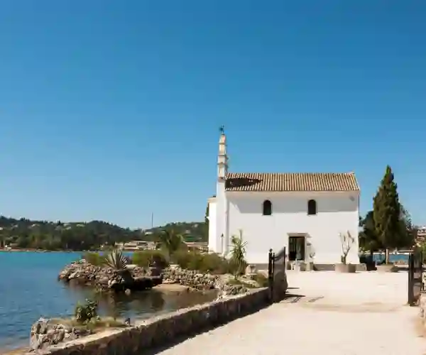 Ypapanti kirke i Gouvia-bukten