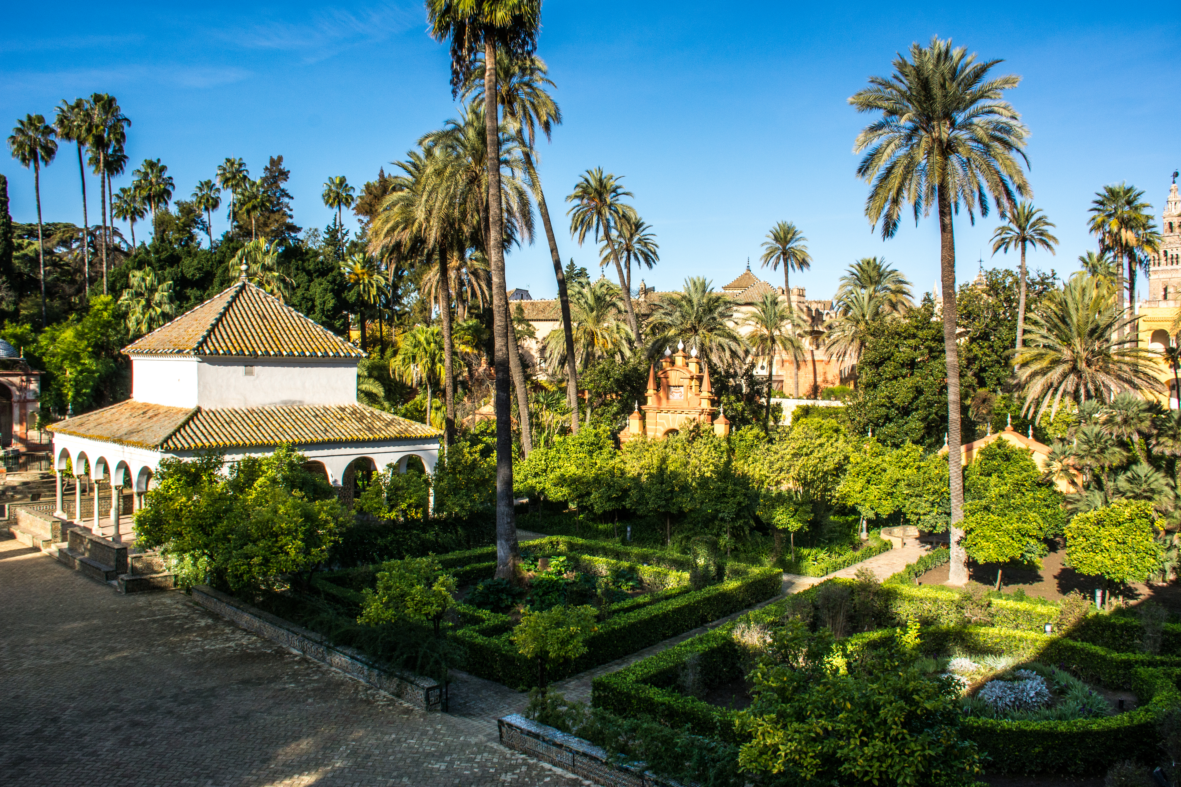 Kongepalasset Alcázar i Sevilla
