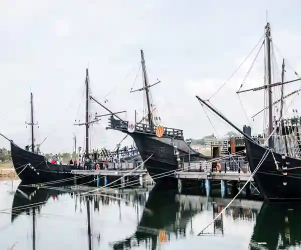 Pinta, Niña og Santa Maria