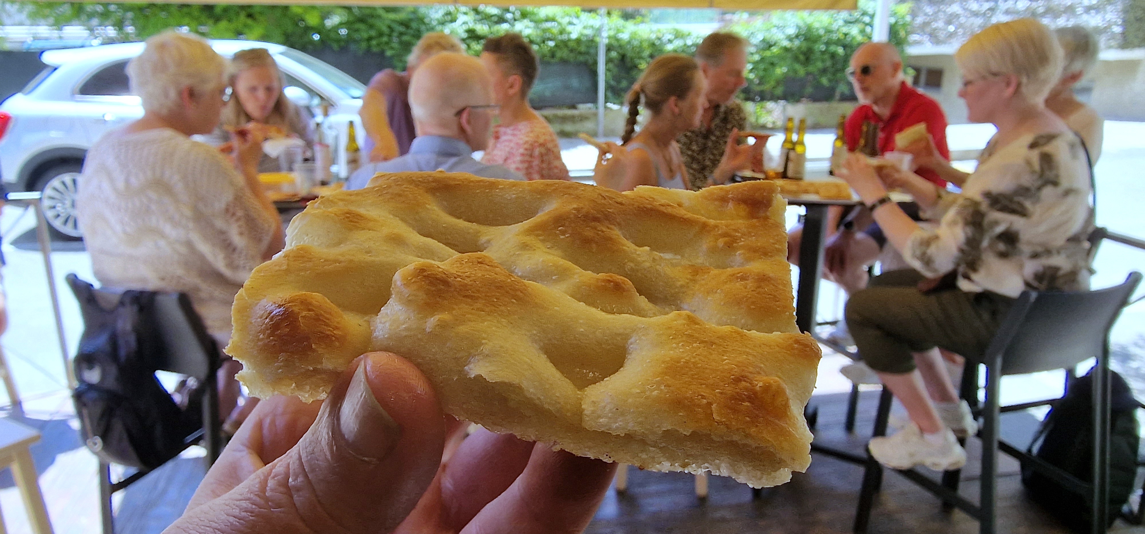 Klassisk focaccia fra Liguria
