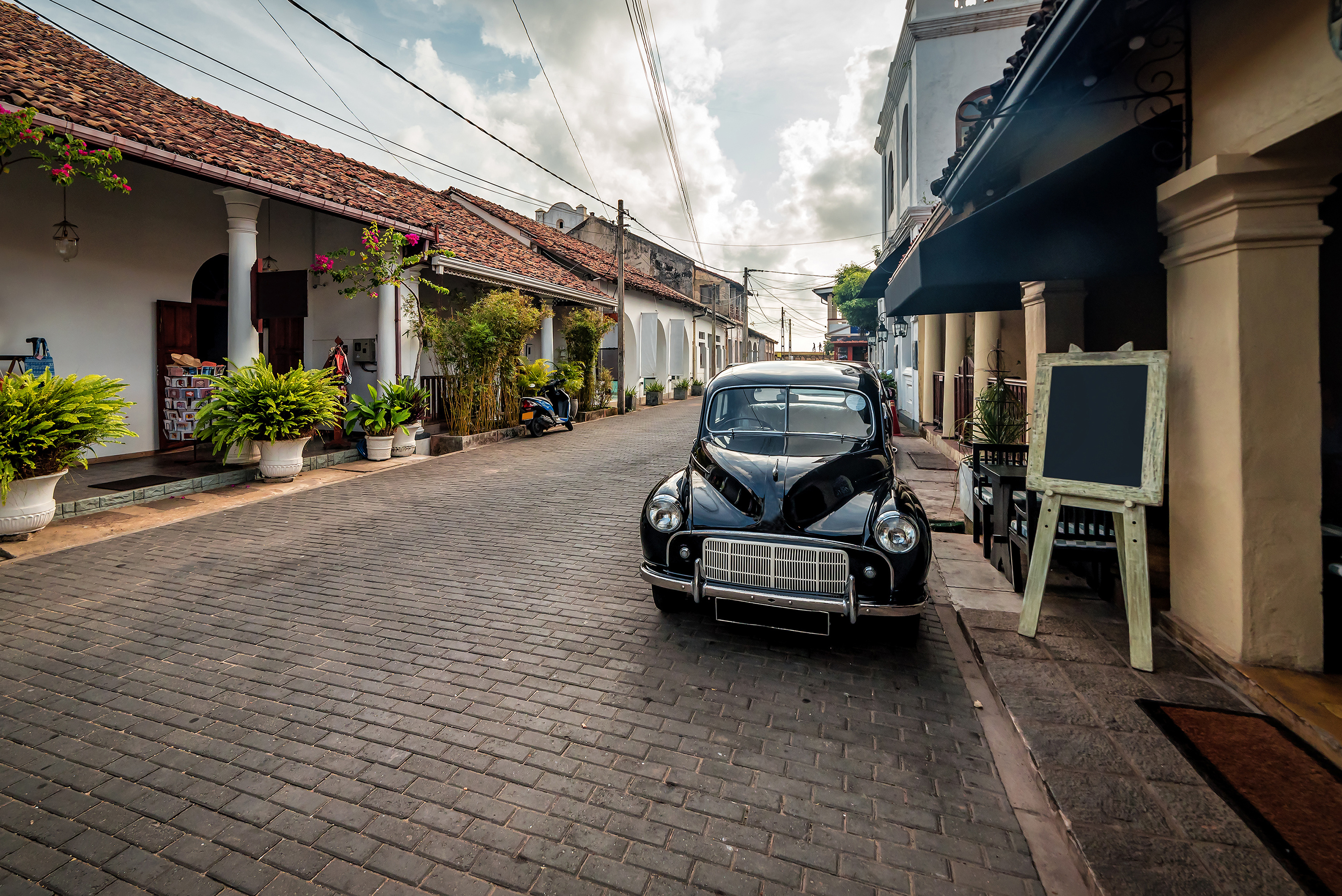 Den gamle bydel i Galle