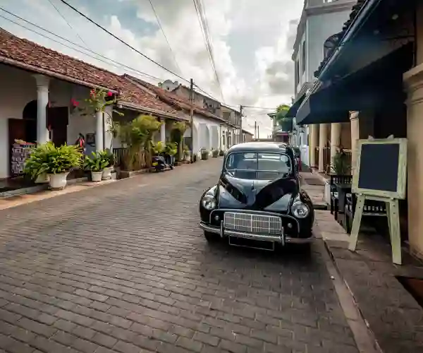 Den gamle bydel i Galle