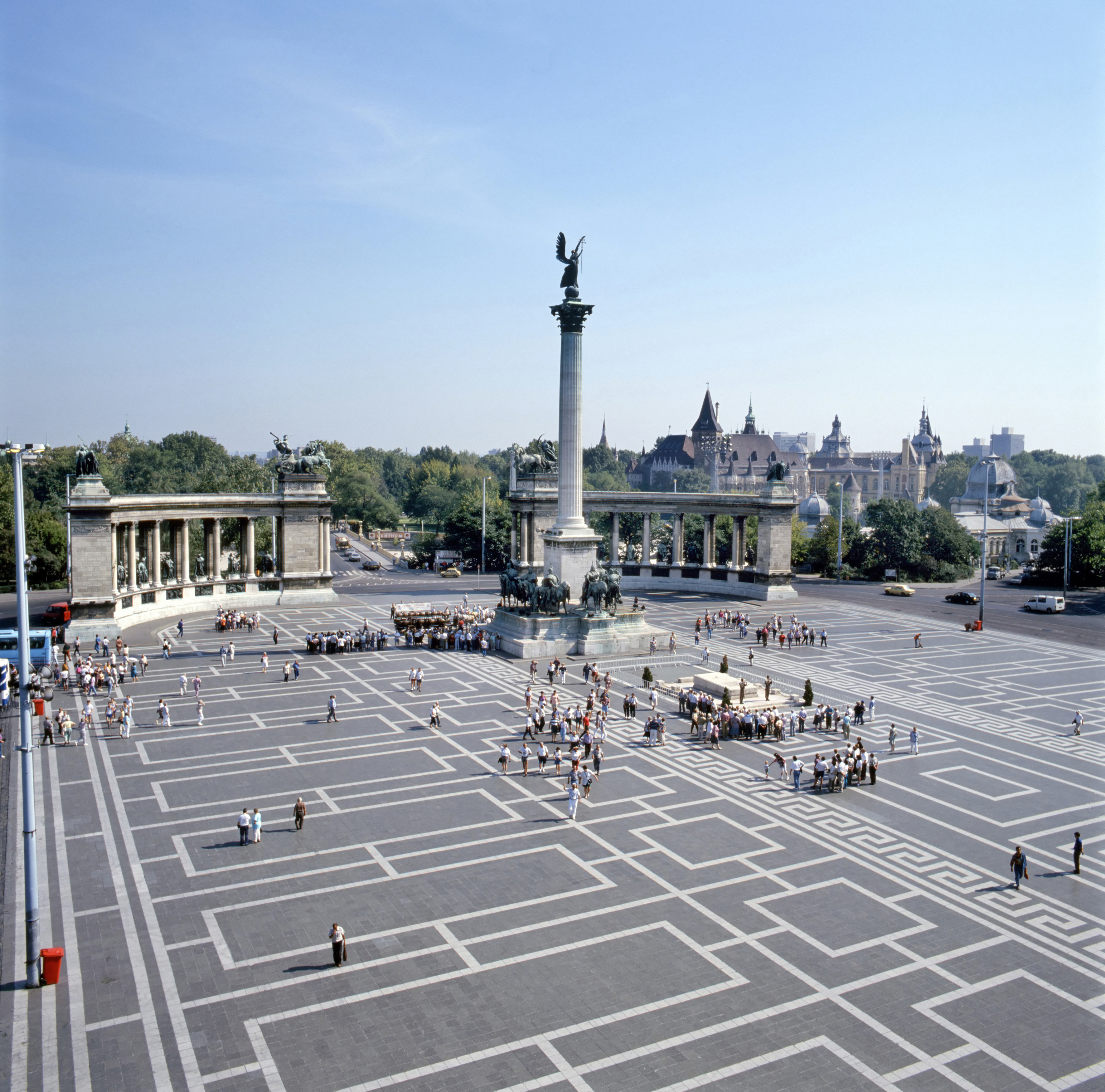 Helteplassen i Budapest