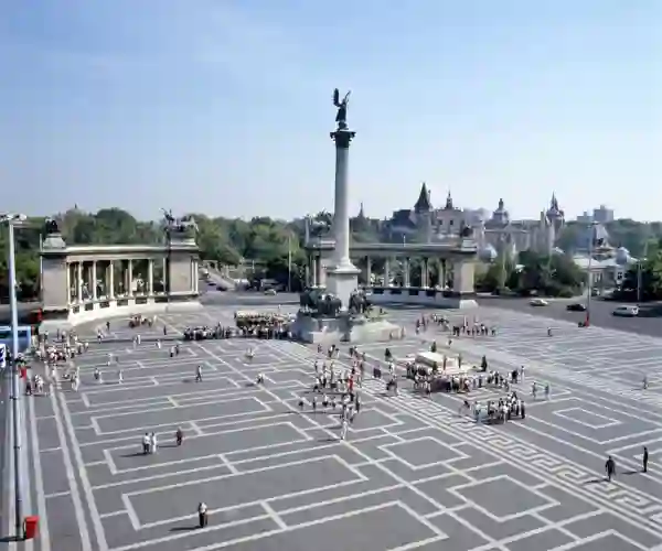 Helteplassen i Budapest
