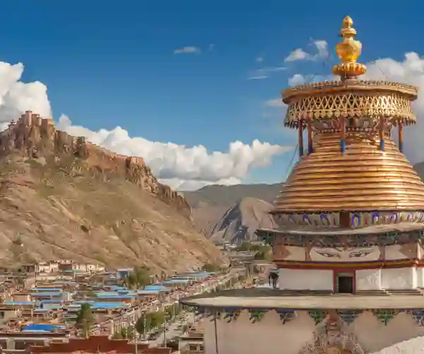Den Gylne Pagode i Gyantse