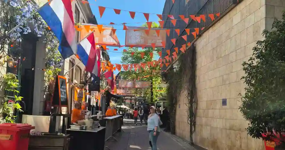 Kongens dag (Koningsdag) i Nederland