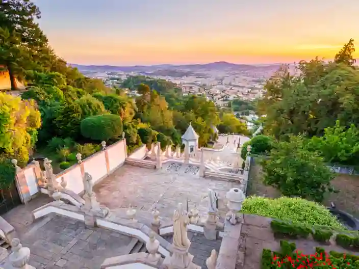 Pilgrimskirken Bom Jesus do Monte ved Braga