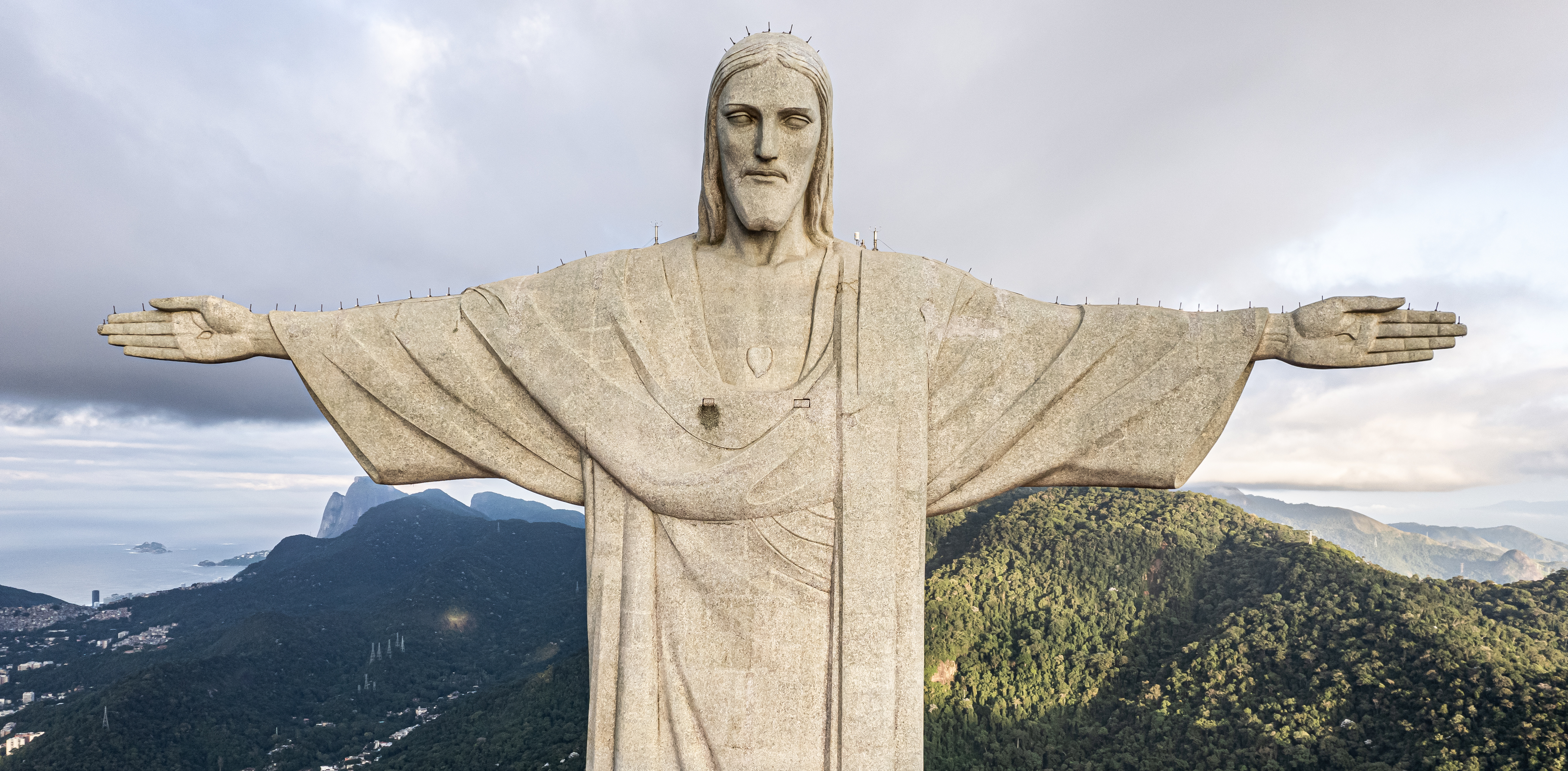 Statue Af Jesus Kristus I Rio De Janeiro