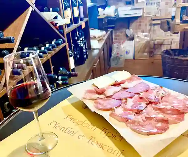 Vinbar i Pienza