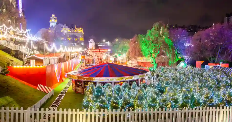 Julestemning på Princes Street