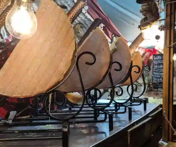 Smeltet ost selges på julemarkedene