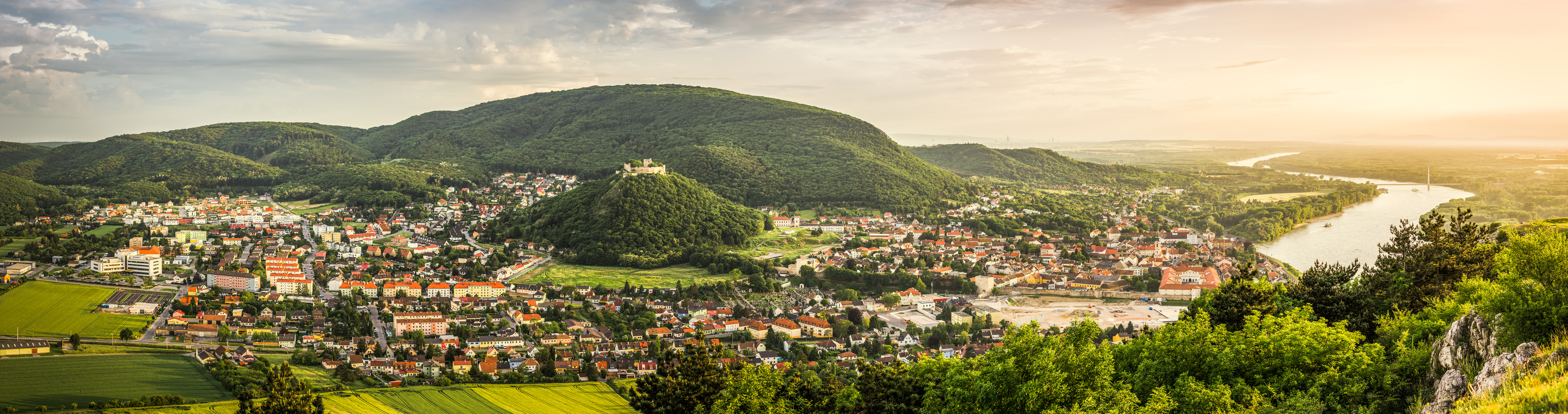 Landskab omkring Bratislava