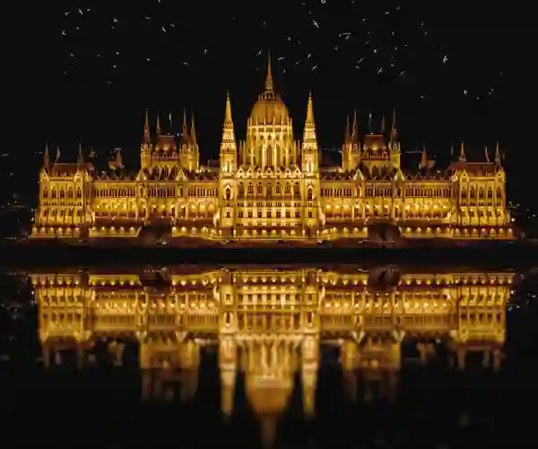 Parlamentet i Budapest, Ungarn