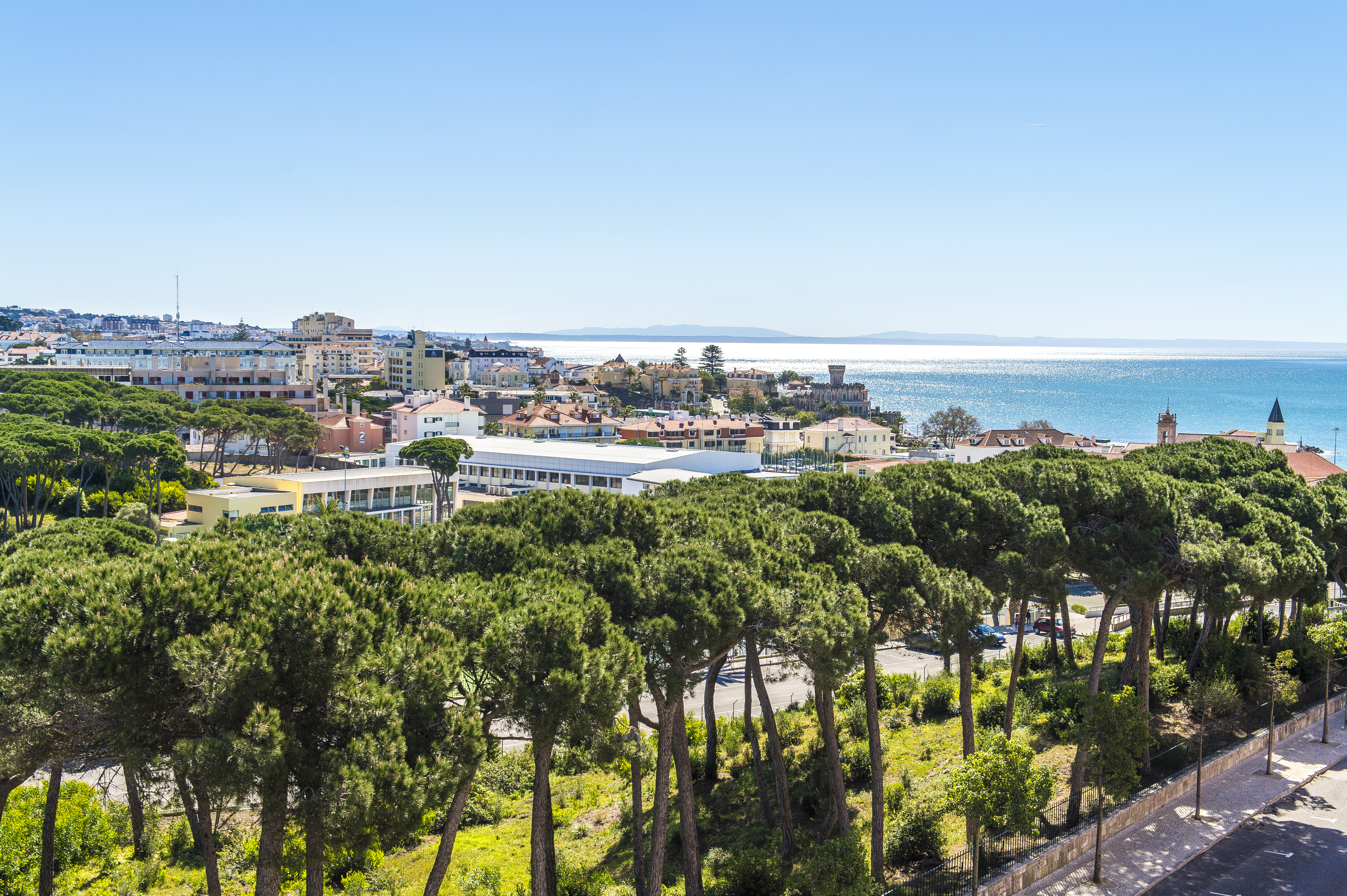 Udsigt over Estoril fra Hotel Londres