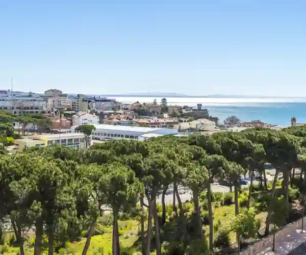 Udsigt over Estoril fra Hotel Londres