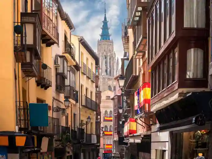 Gamlebyen i Toledo
