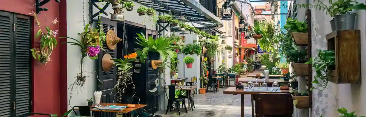 Siem Reaps små hyggelige gader