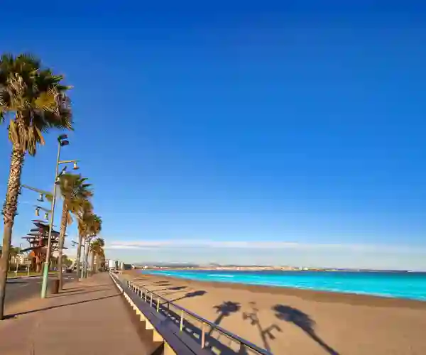 Stranden på La Pineda