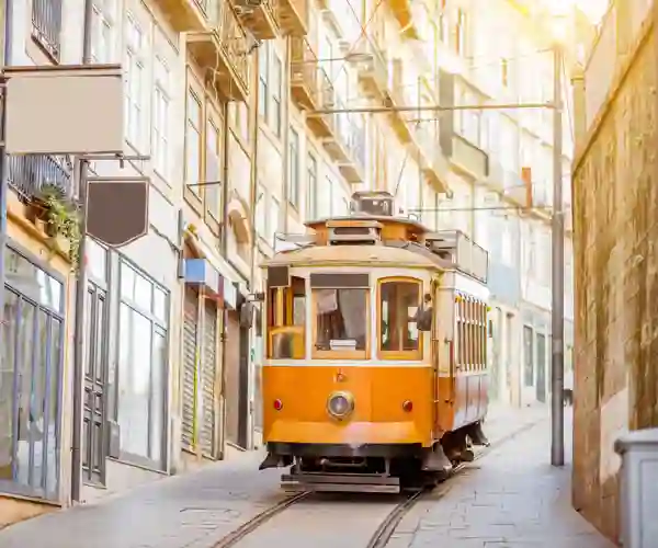Sporvogn i Porto