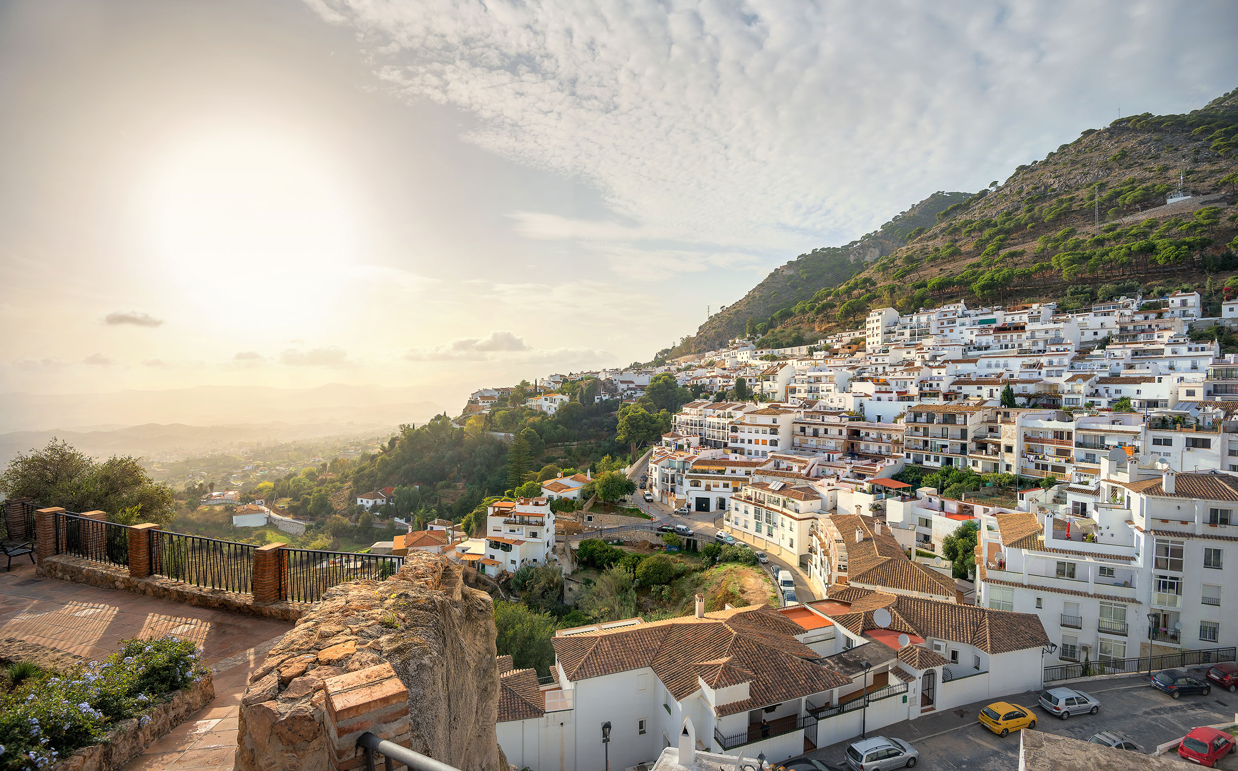 Udsigt over Mijas
