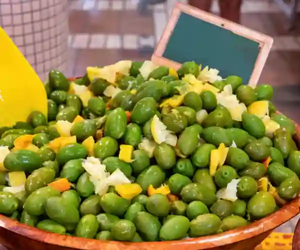 Markedet Cours Saleya i Nice