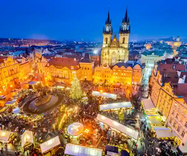 Julemarked i Prag