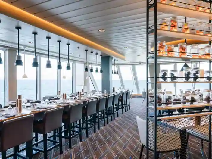 Restaurang Aune på MS Fridtjof Nansen