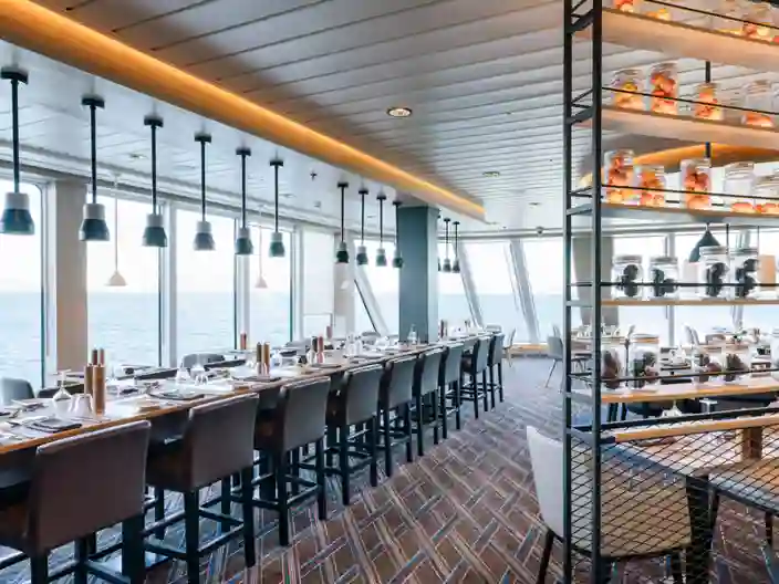 Restaurang Aune på MS Fridtjof Nansen
