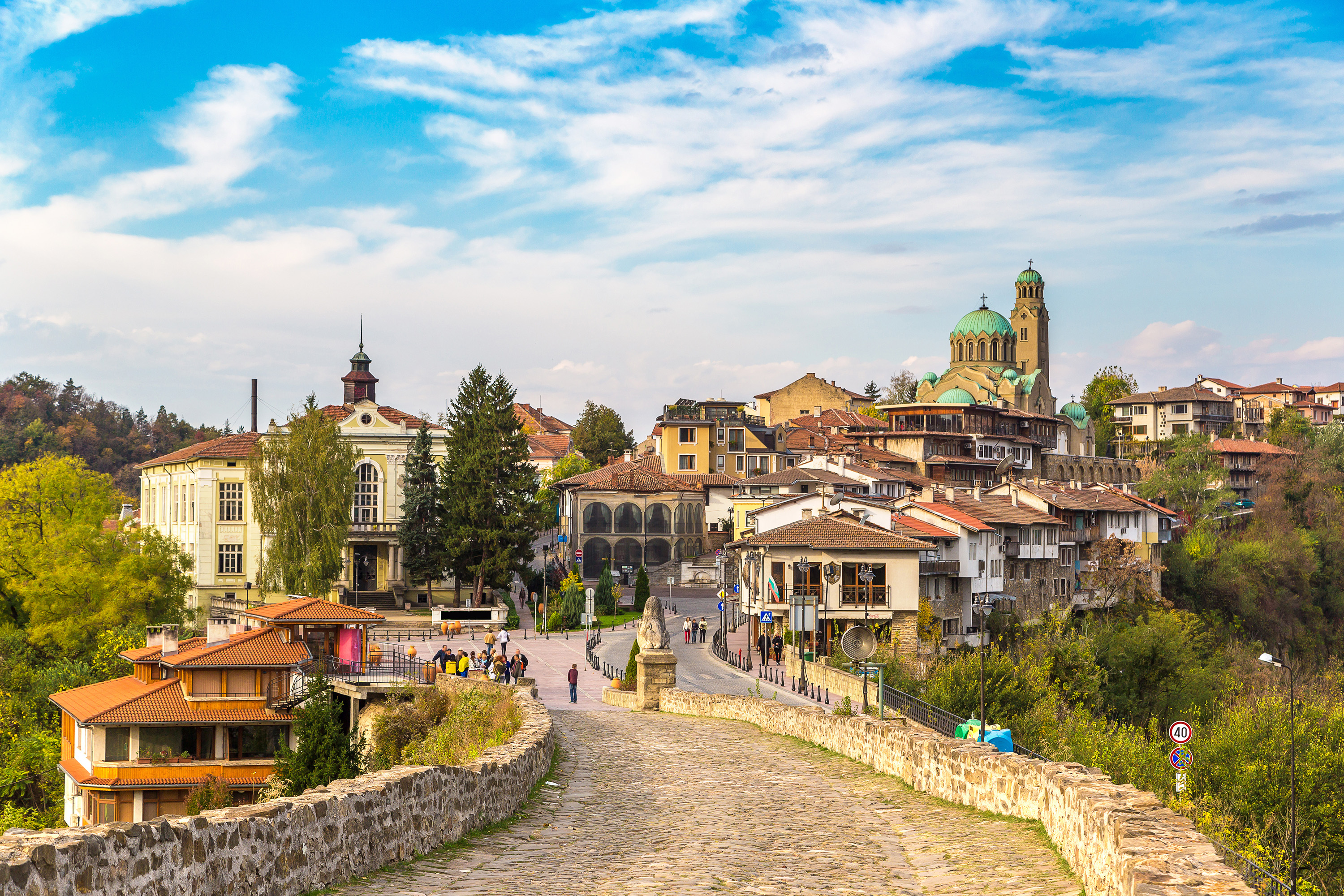 Tsarevets festning i Veliko Tarnovo