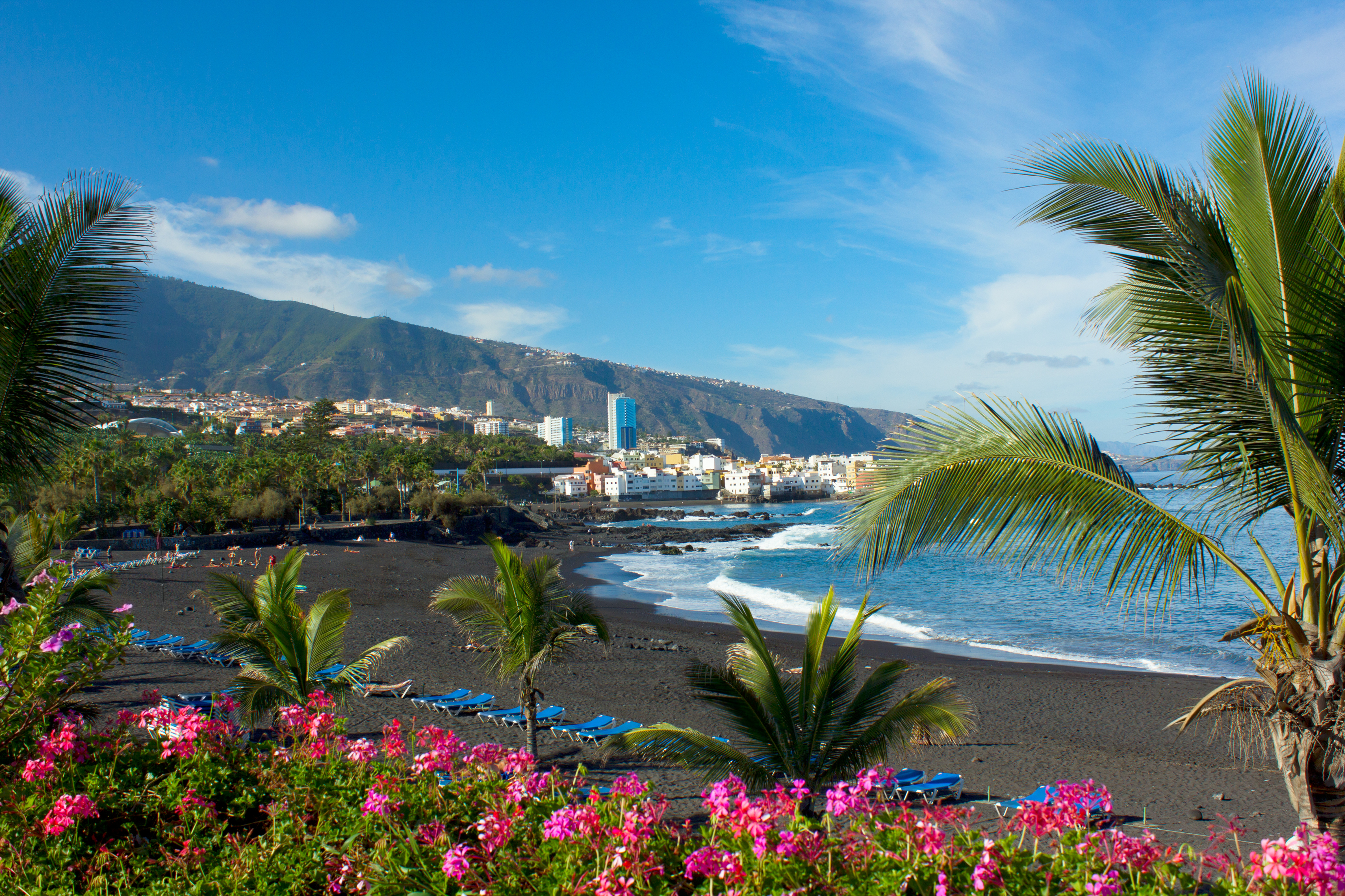 Playa Jardin, Puerto de la Cruz