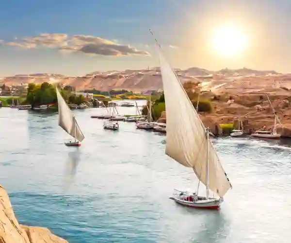 Nilen ved Aswan