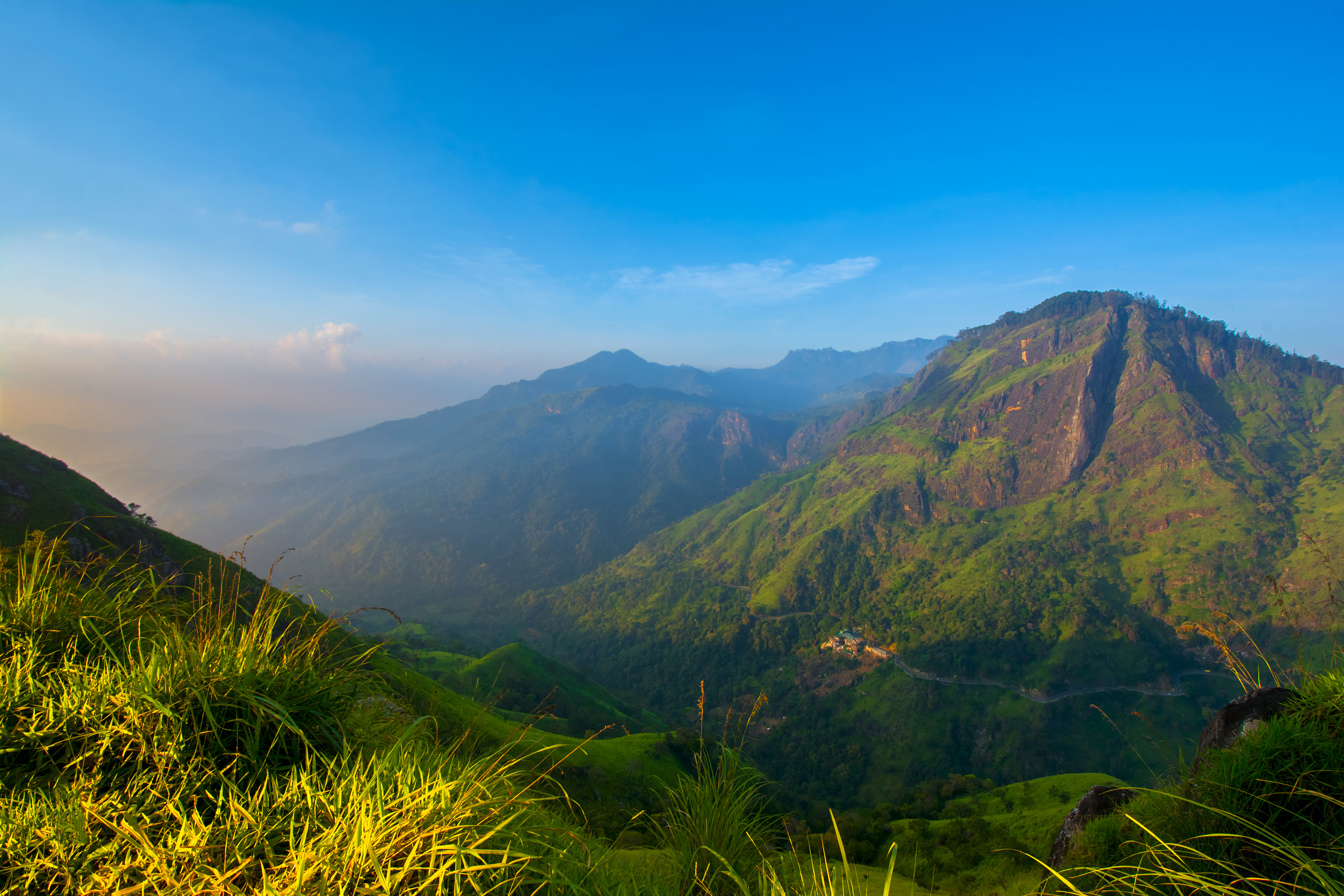 Utsikt fra Little Adams Peak