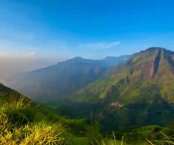 Utsikt fra Little Adams Peak